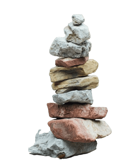 An entrepreneur stood on the top of a mountain